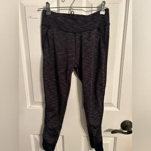 Avia black active wear leggings size extra small